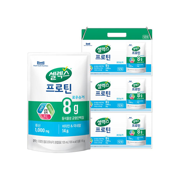 셀렉스 프로틴 음료 로우슈거 선물세트 (총 36개입)