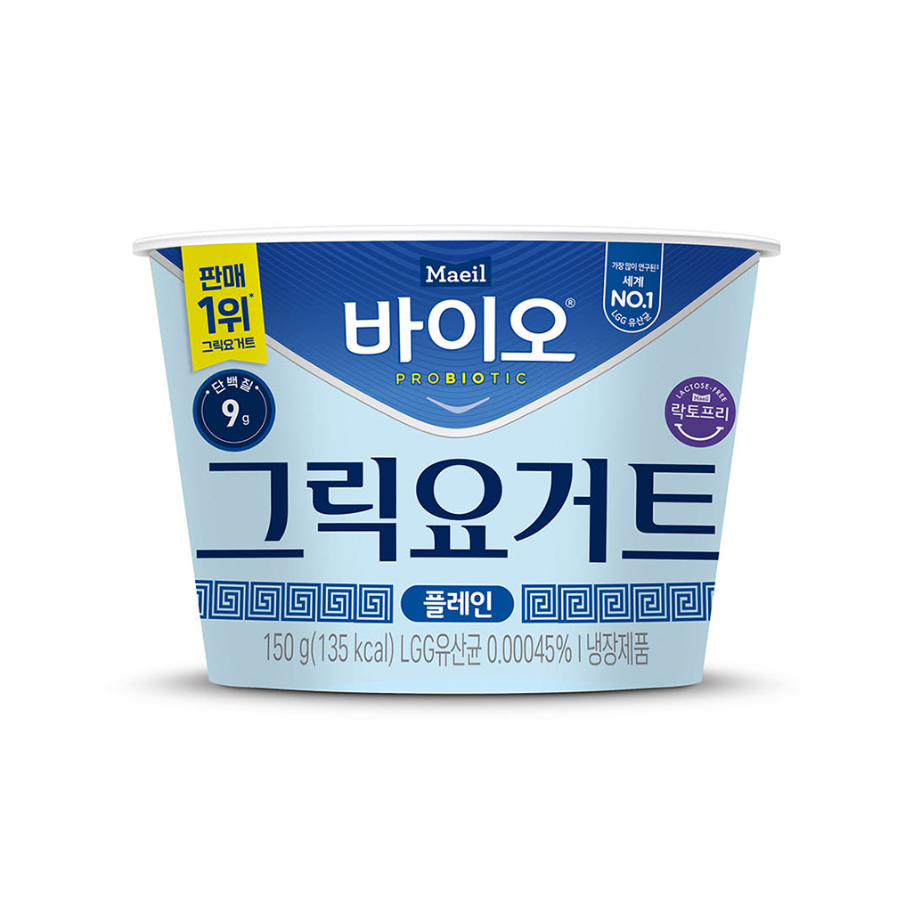 매일바이오 바이오 그릭요거트 플레인 150g 12개_냉장
