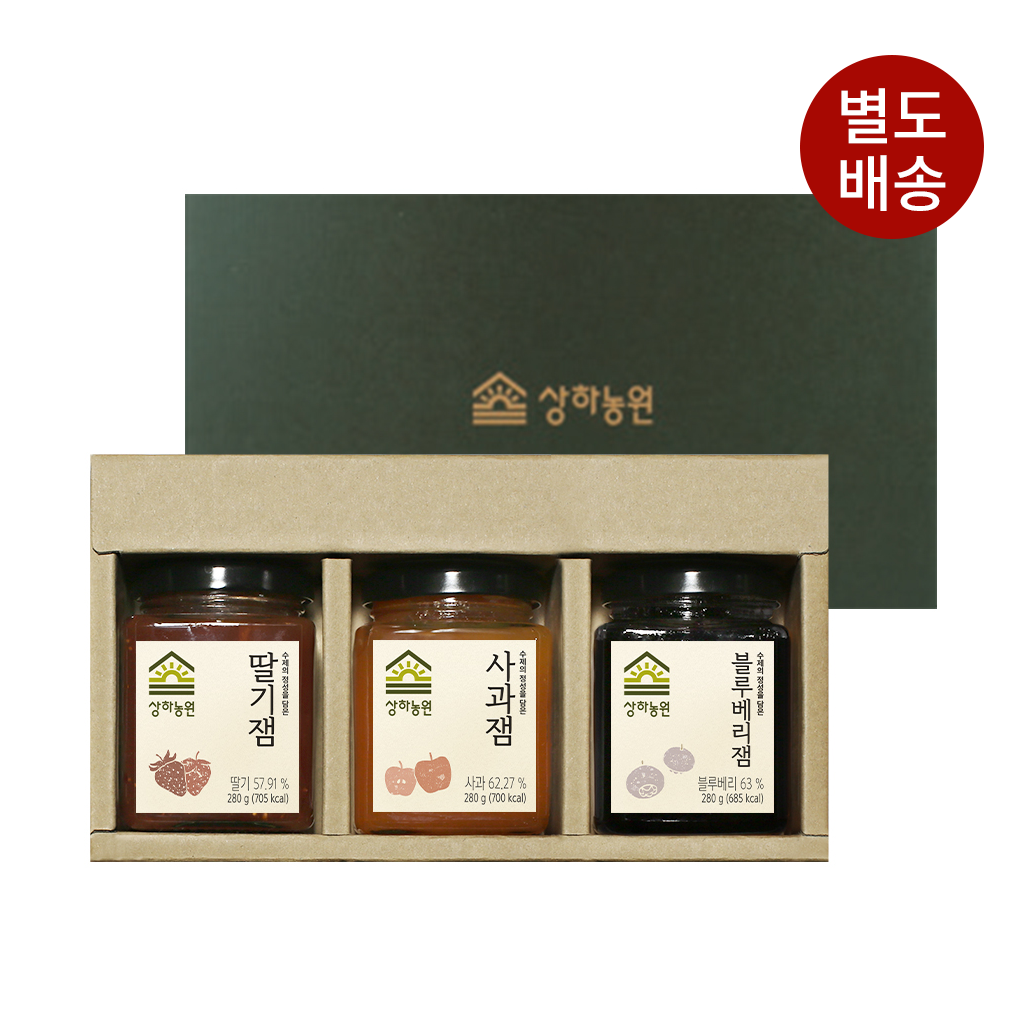 [1/19 순차출고] 상하농원 과일공방 잼 1호 세트