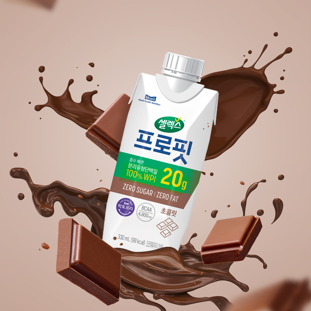 셀렉스 프로핏 WPI 초콜릿 330ml 12팩