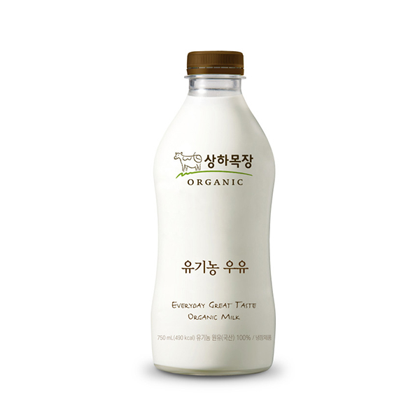 상하목장 유기농 우유 750ml