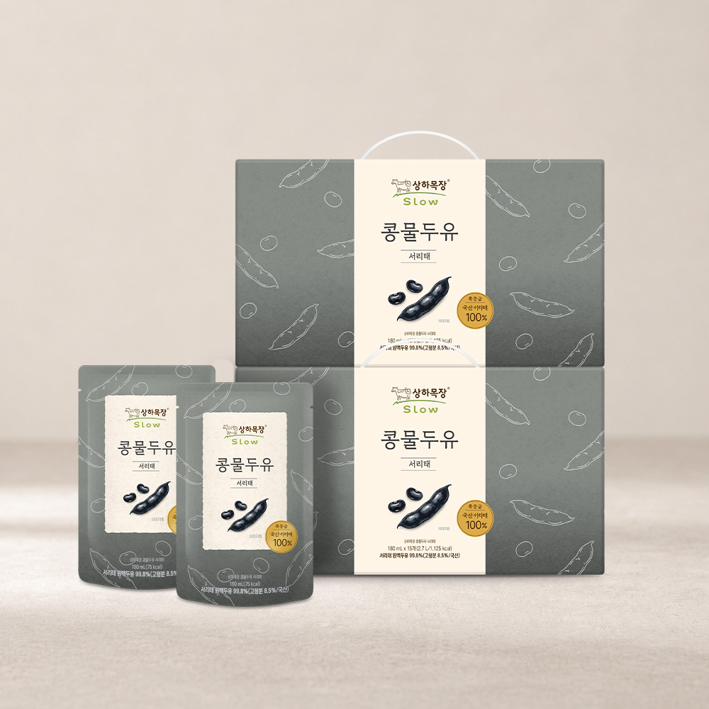 상하목장 콩물두유 서리태 180ml 30팩