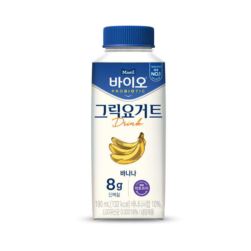 매일바이오 그릭요거트 드링크 바나나 190ml 