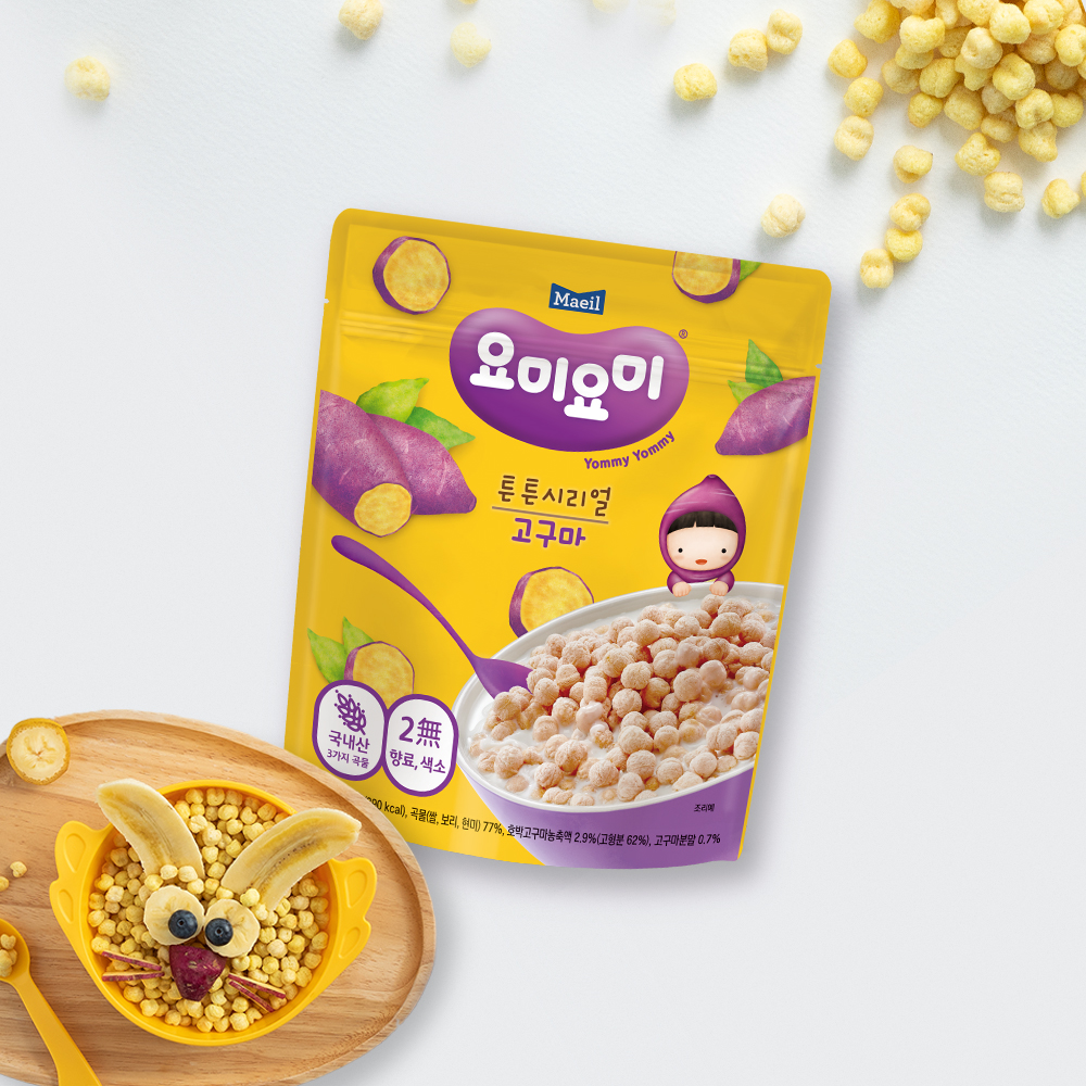 요미요미 튼튼시리얼 고구마 100g 5봉