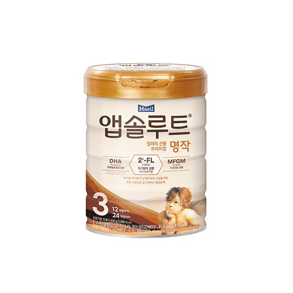 앱솔루트 명작 2FL 분유 3단계(12~24개월) 800g