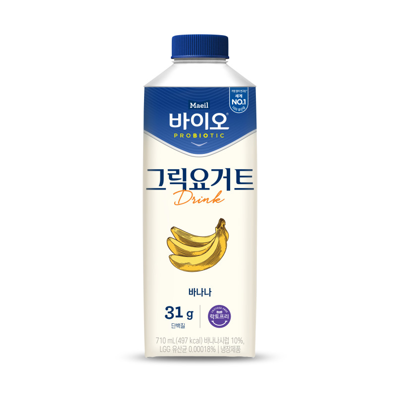 매일바이오 그릭요거트 드링크 바나나 710ml