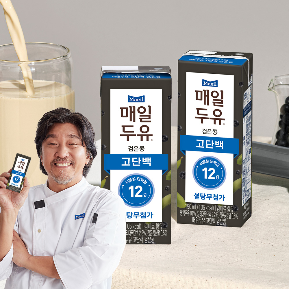 매일두유 고단백 검은콩 190ml 24팩