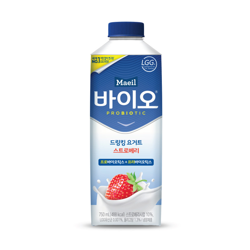 매일바이오 드링킹 요거트 스트로베리 750ml