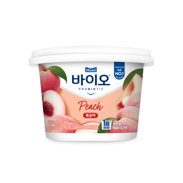 매일바이오 과일요거트 복숭아 400g
