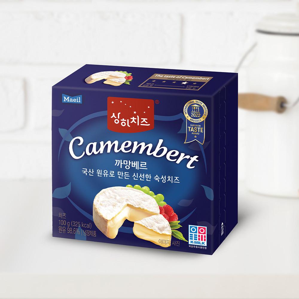 상하치즈 까망베르 치즈 100g 4개_냉장