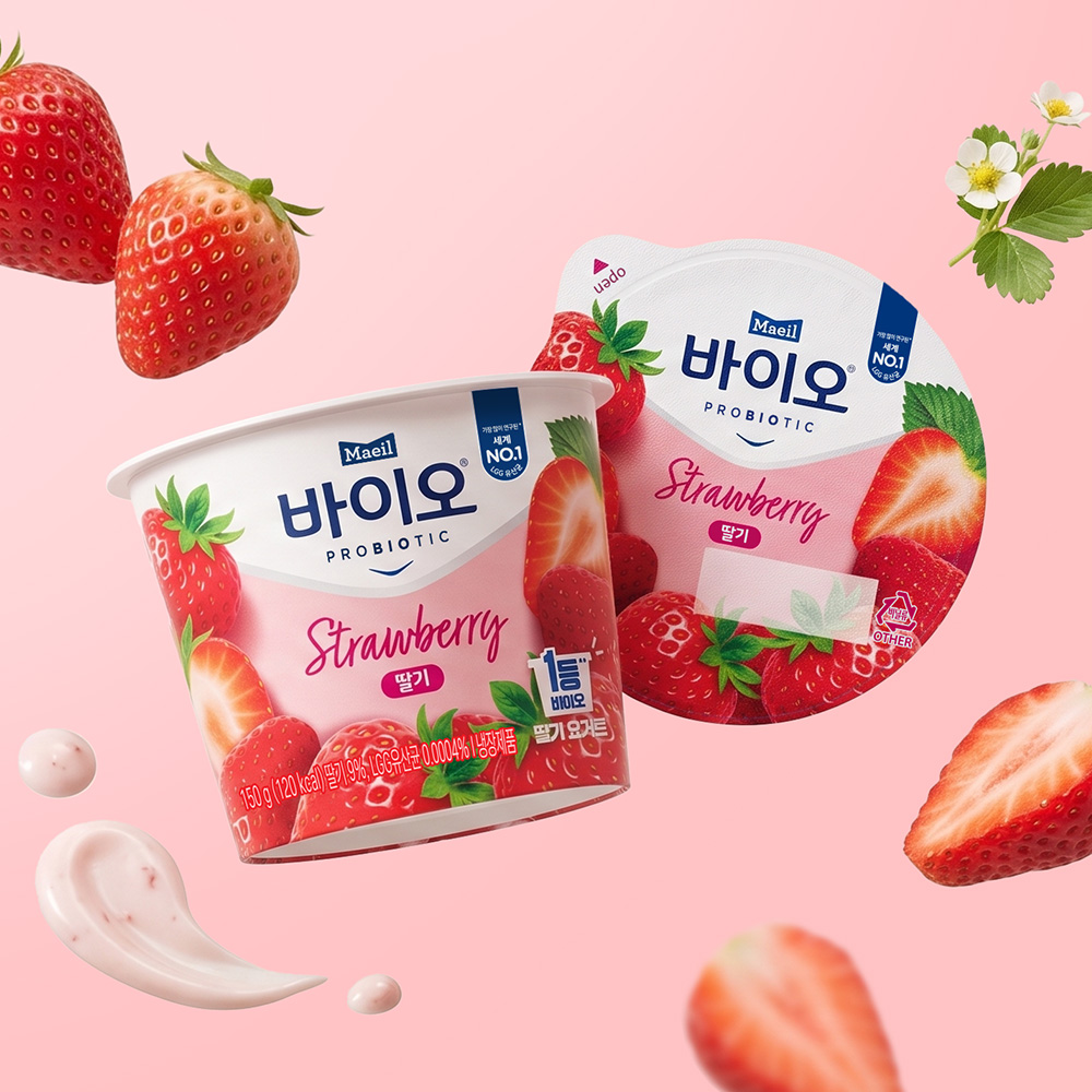 매일바이오 과일요거트 딸기 150g 12개