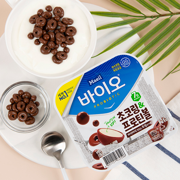 매일바이오 토핑요거트 초코링 프로틴볼 130g 12개_냉장