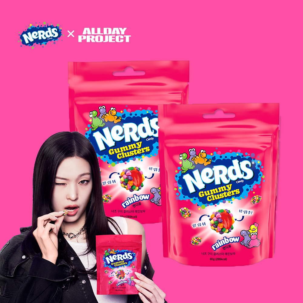 너즈 구미 클러스터 레인보우 85g 8봉
