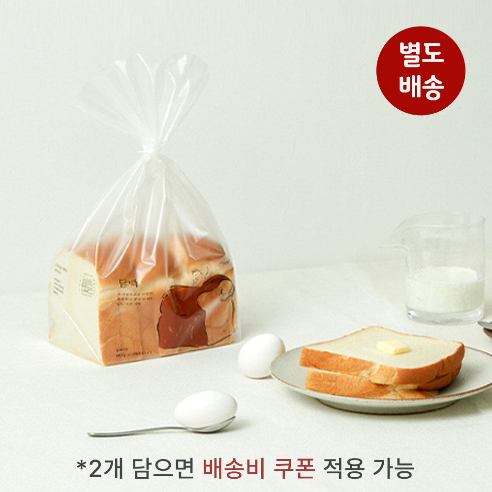 [10/6 순차배송][별도배송] 밀도 담백식빵 480g 1개