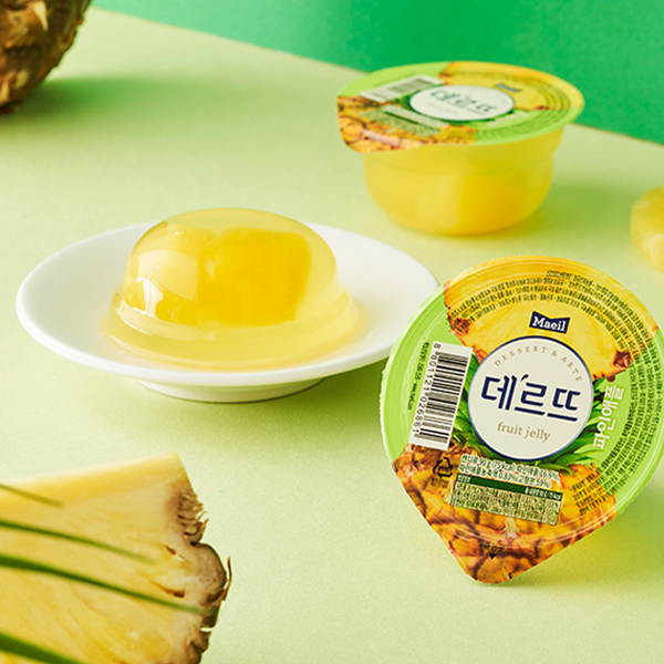 데르뜨 젤리 90g 파인애플 24입