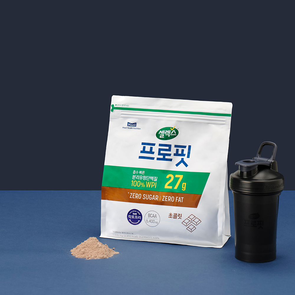 셀렉스 프로핏 초콜릿 파우더 1kg 1개 (전용 스푼 포함)