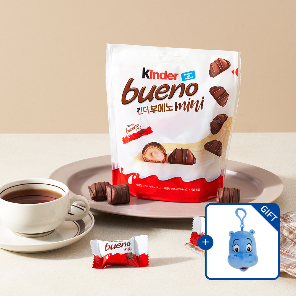 [키링 증정] 페레로 킨더 부에노 미니 18개입 4세트 (총 72개입)