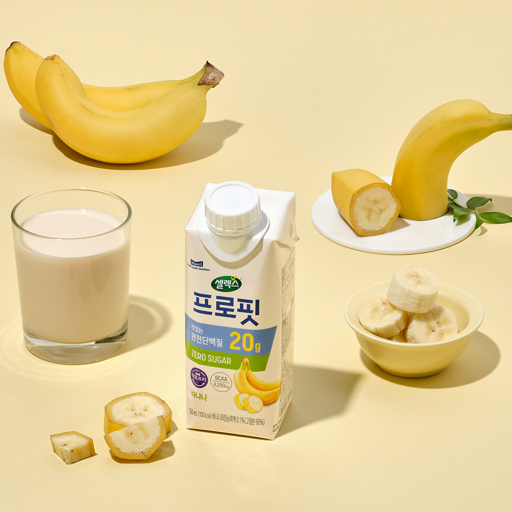 셀렉스 프로핏 완전단백질 바나나 드링크 250ml 18팩