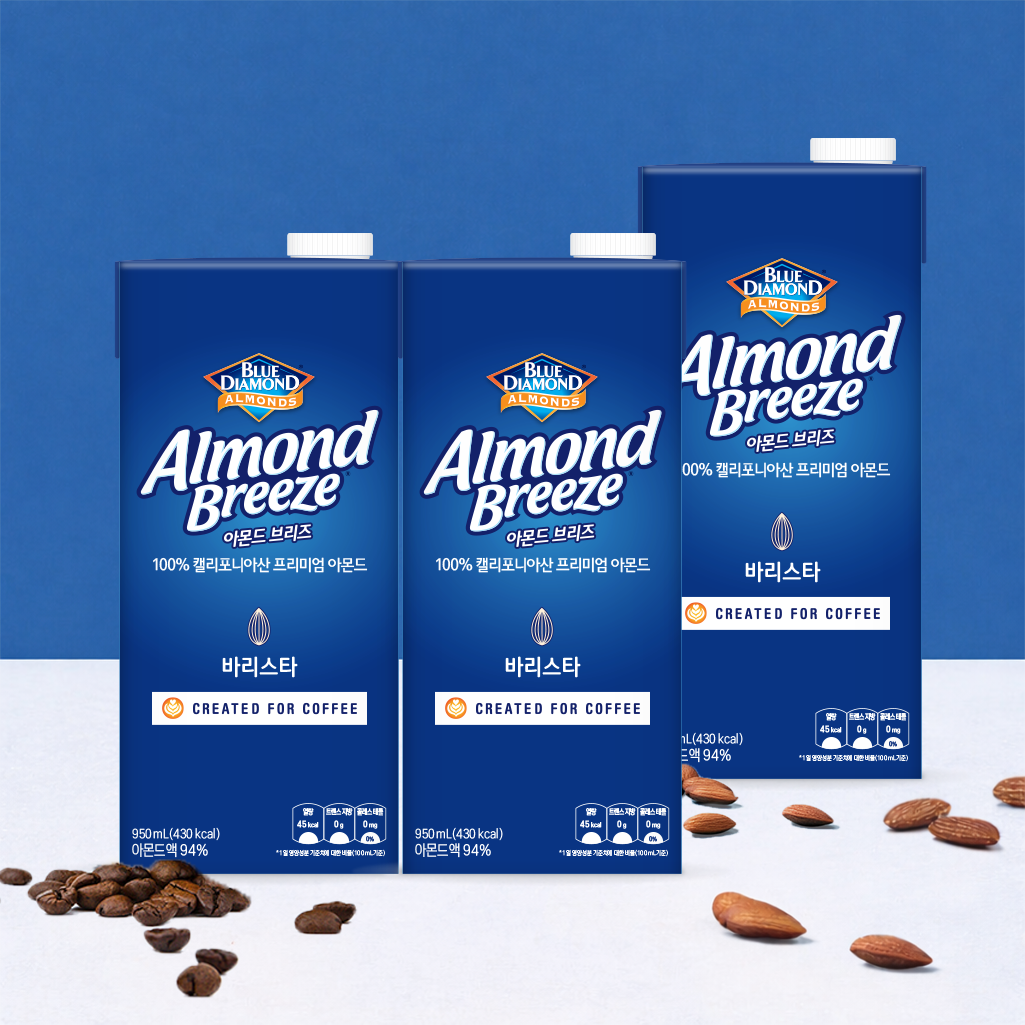 [2/2이후 배송시작] 아몬드 브리즈 바리스타 950ml 3팩