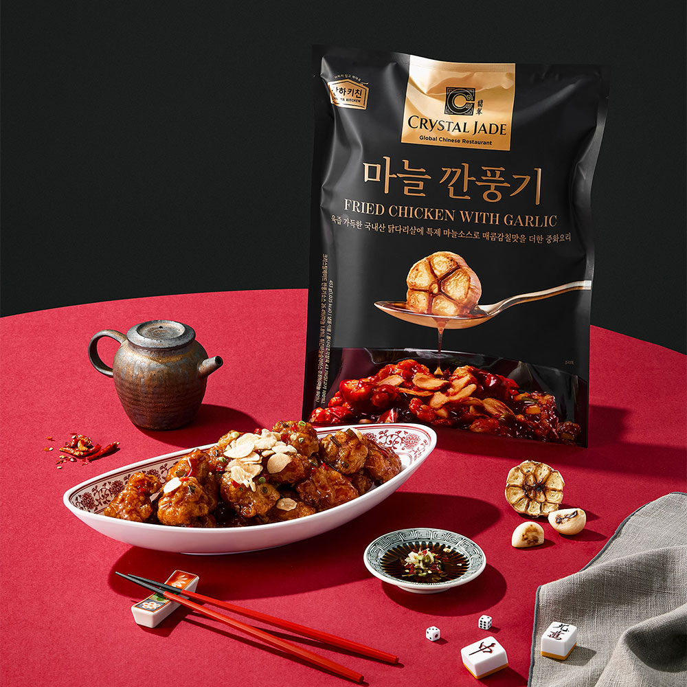 상하키친 x 크리스탈제이드 마늘깐풍기 453g