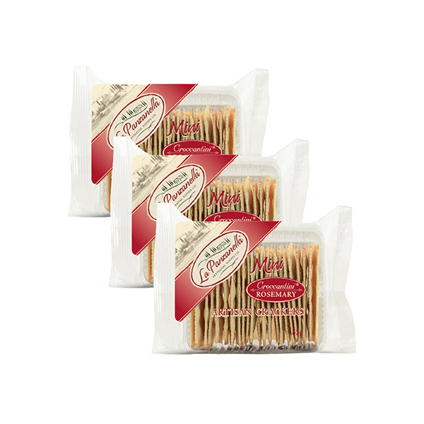 라판자넬라 크로칸티니 크래커 로즈마리 85g 3개