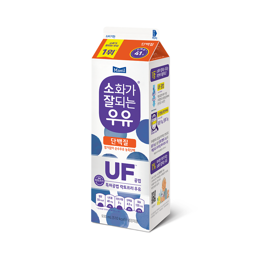 소화가 잘되는 우유 단백질 930ml