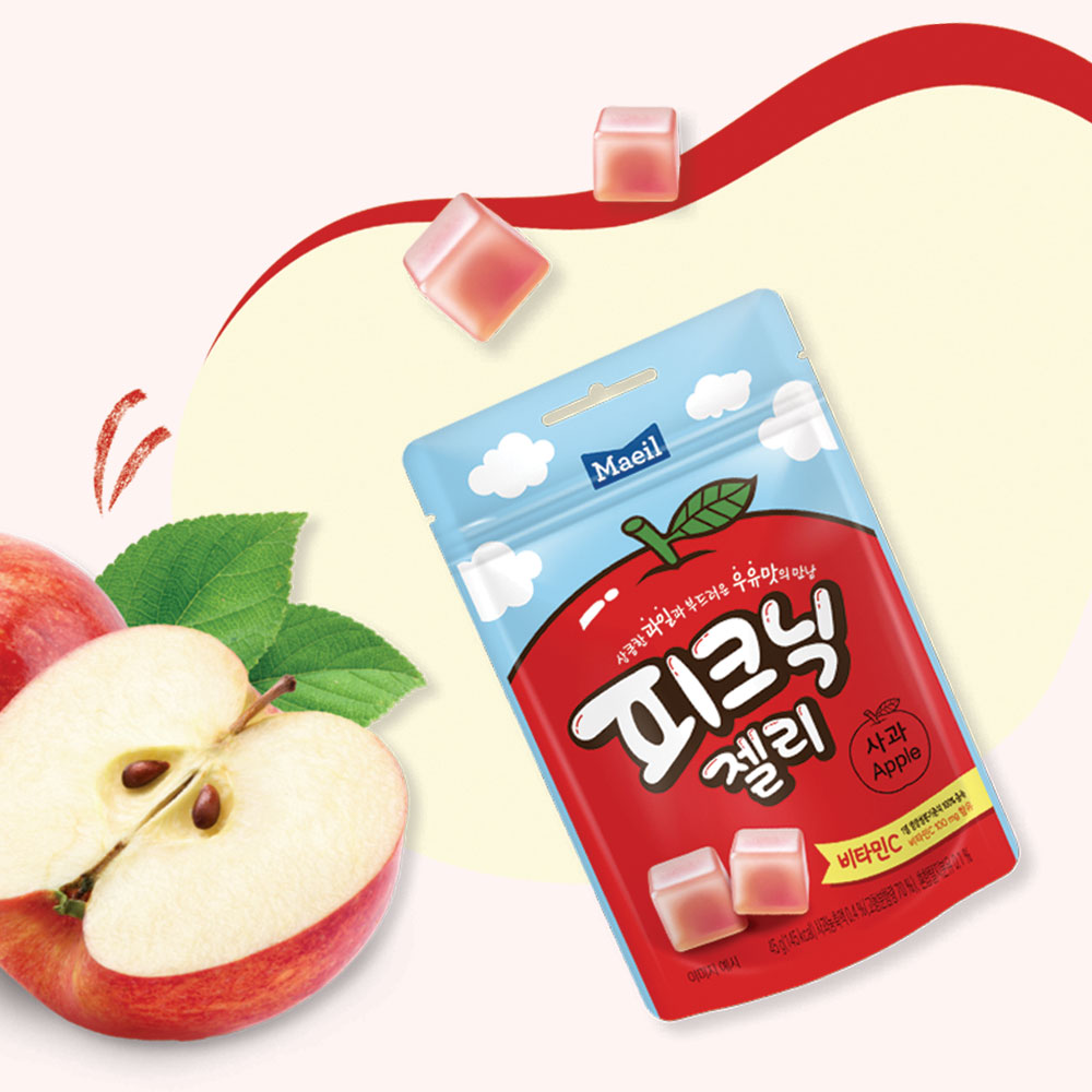 피크닉 젤리 사과 45g 8봉