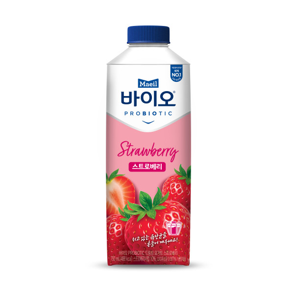 매일바이오 드링킹 요거트 스트로베리 750ml