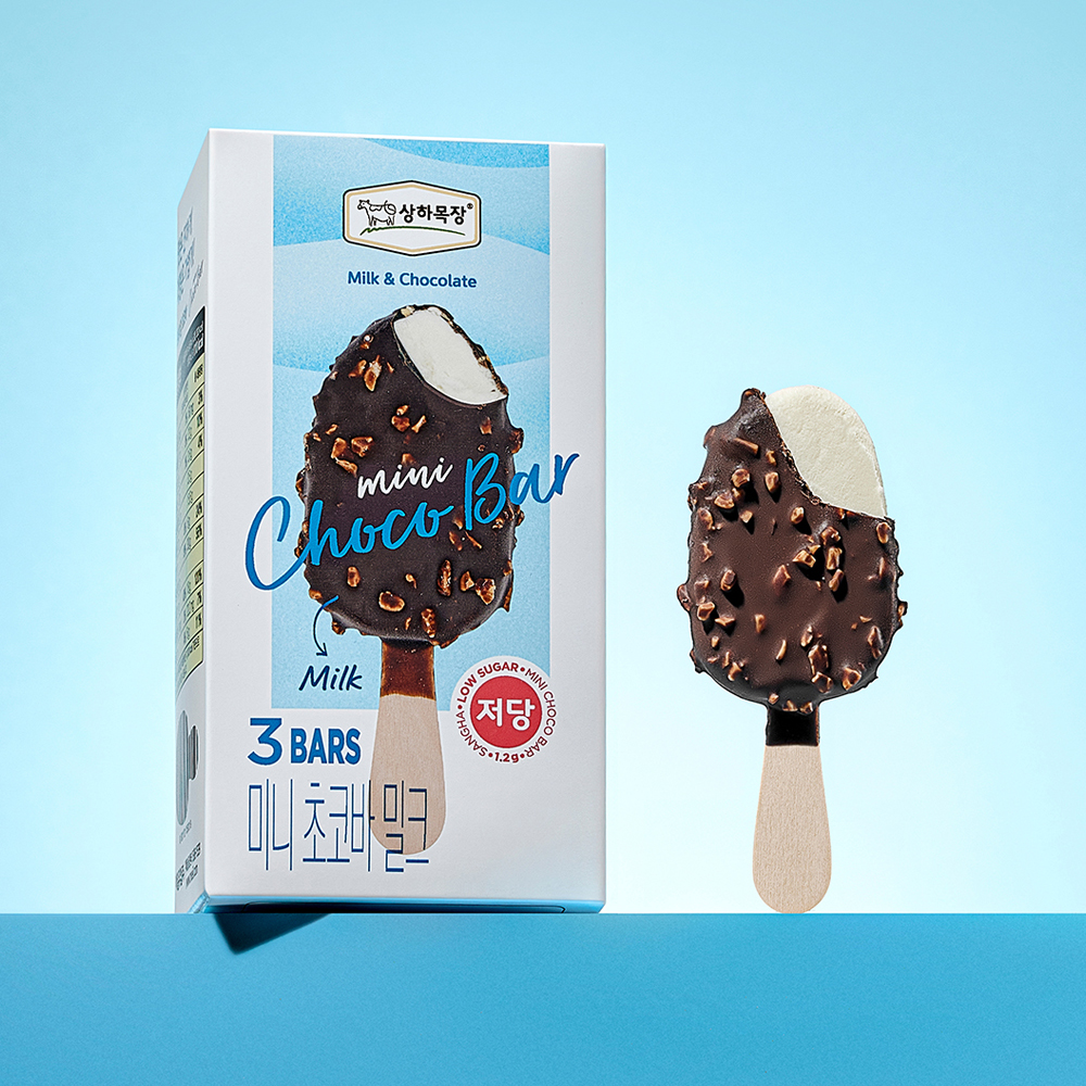 상하목장 미니 초코바 밀크 53ml 3개