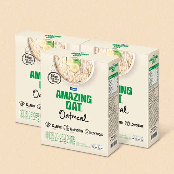 어메이징 오트 오트밀 오리지널 900g 3박스