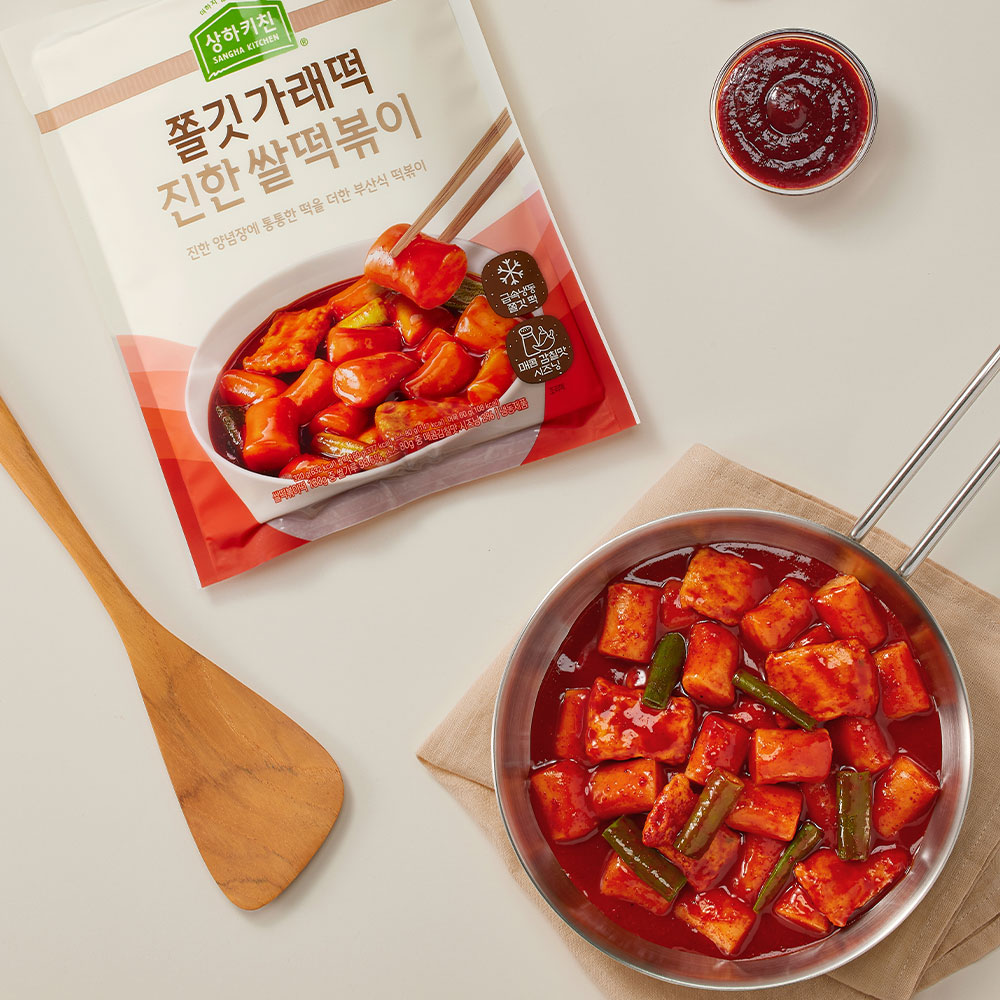 상하키친 쫄깃가래떡진한떡볶이 320g 2세트
