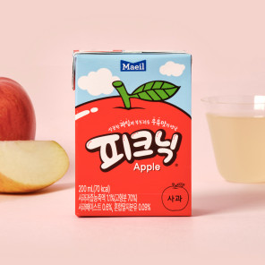 피크닉 사과 200ml 24팩