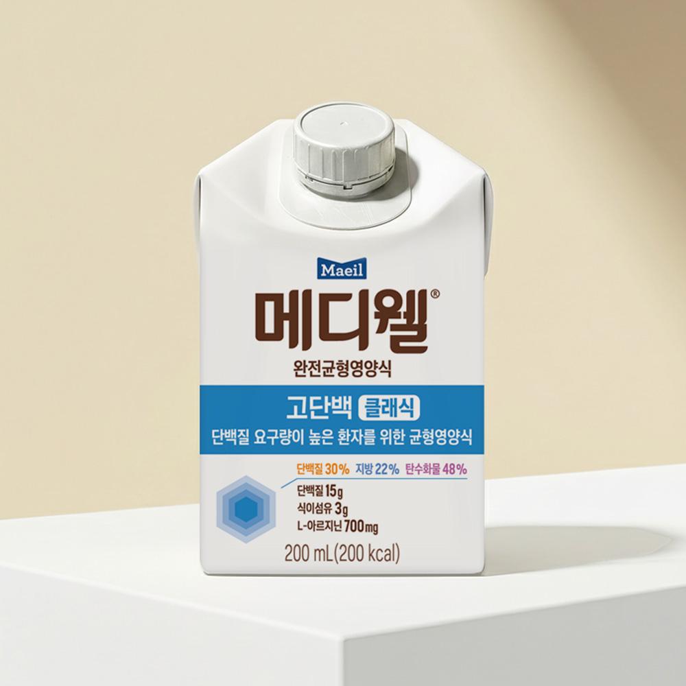 [가족관] 메디웰 완전균형영양식 고단백 클래식 200ml 30팩