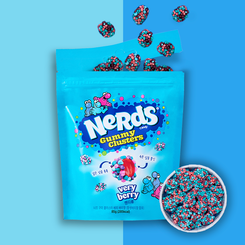 너즈 구미 클러스터 베리베리  85g 8봉