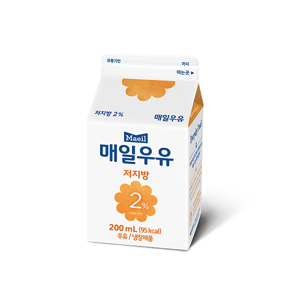 매일우유 저지방 2% 200ml
