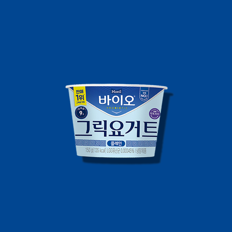 매일바이오 바이오 그릭요거트 플레인 150g 12개_냉장