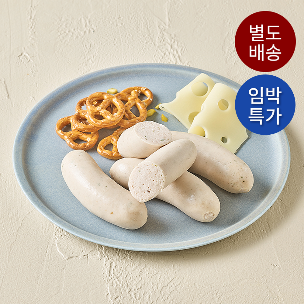 [마감세일] 상하농원 국내산 바이스부어스트 120g 2개_냉장(소비기한 10.31)