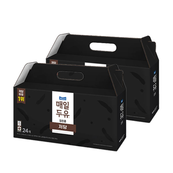 매일두유 검은콩 저당두유 선물세트 190ml 48팩