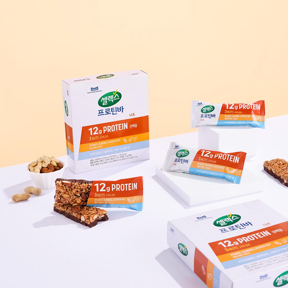 셀렉스 프로틴 너츠바 2박스 (50g x 12개)