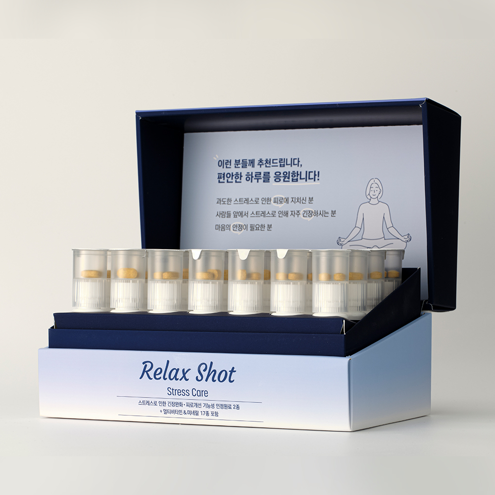 셀렉스 액상비타민 릴렉스 샷 스트레스 케어 1박스 (22.5g X 28입)