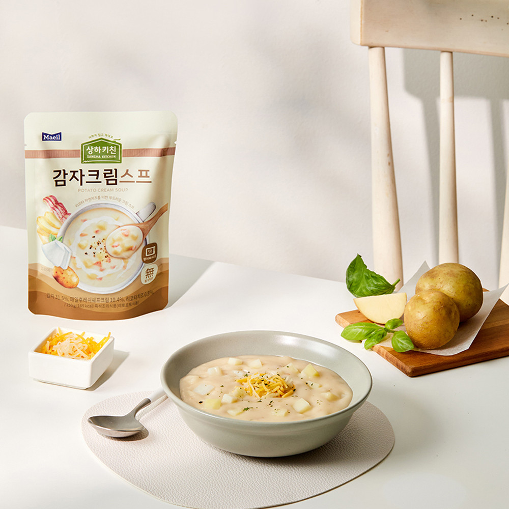 상하키친 감자크림스프 150g 6팩