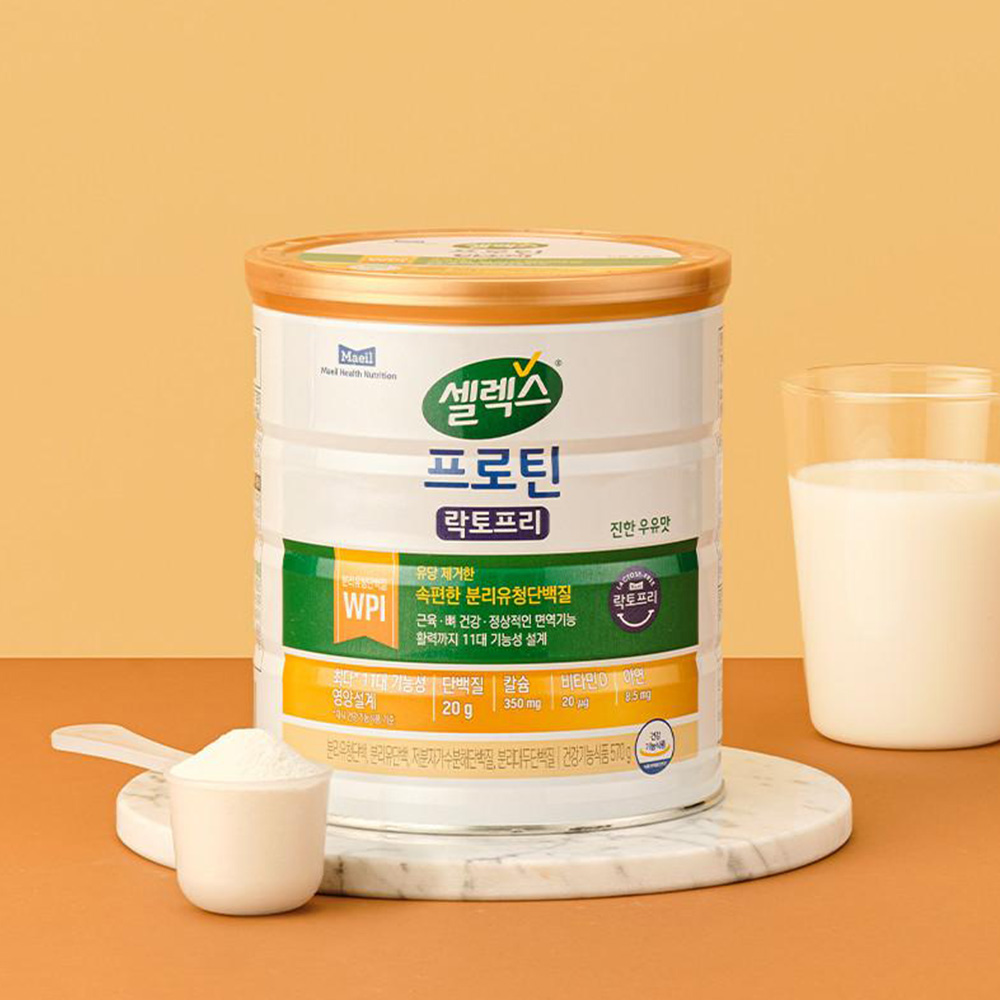 셀렉스 프로틴 락토프리 570g 1캔